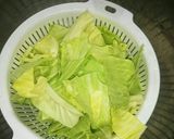 キャベツ消費に‼卵と絹さやのくたくた煮作り方1写真