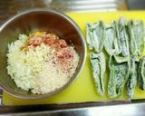 ✿ピーマンの肉詰め～にんにく風味✿作り方1写真
