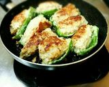 ✿ピーマンの肉詰め～にんにく風味✿作り方3写真