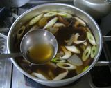 素朴なそばがき汁作り方5写真