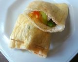 キムチ、チーズ、しらす入りカリカリ油揚げ作り方4写真