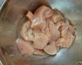 鶏胸肉のブロッコリーペーストがけ作り方1写真