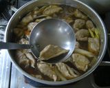 素朴なそばがき汁作り方10写真