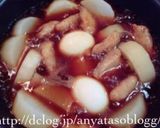 豚薄切りde激安角煮風作り方6写真