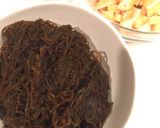 もずくとお揚げの麦味噌汁作り方1写真