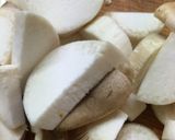 きのこと豚バラ肉の炒め物作り方2写真
