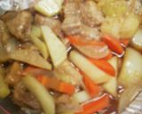 ＊豚ロースかたまりで肉じゃが＊風作り方5写真