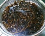 旬のナガモ(銀波草、アカモク)作り方1写真