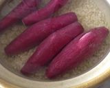 100斤土鍋で玄米粥と芋(カセットコンロ作り方2写真