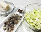 キャベツたっぷりもちもちチヂミ作り方1写真
