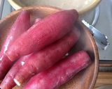 100斤土鍋で玄米粥と芋(カセットコンロ作り方5写真
