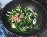 THEチキナーチャンプル(からし菜炒め)作り方2写真