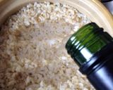100斤土鍋で玄米粥と芋(カセットコンロ作り方10写真