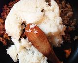 牛肉のガーリックスタミナ焼き飯☆作り方3写真