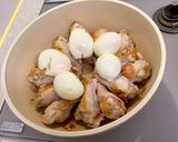 調味料は２つだけ⭐︎鶏手羽元と玉子のコーラ煮作り方5写真