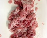 簡単！レンコンと豚肉のキンピラ炒め作り方2写真