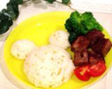 炊飯器で簡単♪　にんじんピラフ作り方18写真