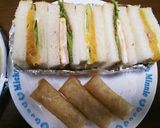レンジで♪かぼちゃとくるみのサンドイッチ作り方5写真