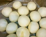 フライパンでバターちぎりパン作り方8写真