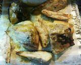 魚の「あら」の塩焼き作り方3写真