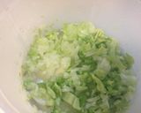 ＊キャベツ玉葱の一口メンチカツ作り方1写真