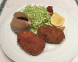 ＊キャベツ玉葱の一口メンチカツ作り方6写真