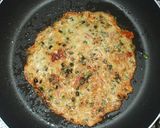 お好み焼♪餃子のたね残りアレンジリメイク作り方9写真