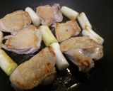 ★白ネギと鶏肉の味噌オイマヨ焼き★作り方4写真