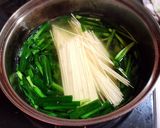 お母さんのにゅう麺♡ニラ素麺スープ作り方3写真