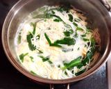 お母さんのにゅう麺♡ニラ素麺スープ作り方5写真