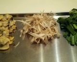浅利とニラの柳川丼作り方1写真