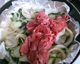 牛肉とニラと玉ねぎのオイスター炒め♪作り方4写真