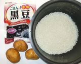 黒豆じゃがいも炊き込みご飯インカのめざめ作り方1写真