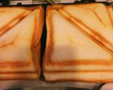 【喫茶店】ベーコン&チーズの焼きサンド作り方15写真