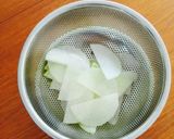 お正月に＊ゆず香る大根の甘酢漬け作り方2写真