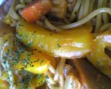 あっさりミネストローネ風ナポリタン作り方3写真