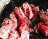 キャベツと牛肉のオイスターソース炒め作り方4写真