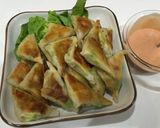 エビアボカドの洋風春巻き作り方10写真