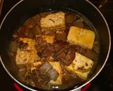 トロトロ美味しい牛筋煮込み豆腐！作り方4写真