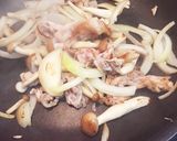 豚肉の味噌スタミナ丼作り方3写真