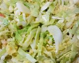 お手軽ヘルシーなお好み焼き風♪節約にも♪作り方5写真