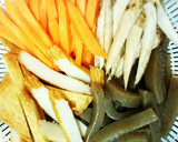 さつま揚げのきんぴらごぼう作り方1写真