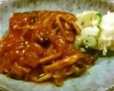 フライパン一つで簡単♪さばのトマト煮込み作り方20写真