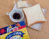 名古屋の小倉トーストが赤福に⁉️作り方1写真