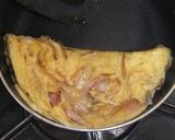 もやしときのこのオムレツ作り方4写真