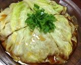 キャベツとひき肉のミルフィーユ蒸し作り方9写真