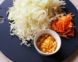 ケンタッキーより美味しい・コールスロー。作り方1写真