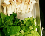 エリンギと豆腐とチンゲン菜の中華風炒め作り方1写真