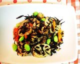 戻さないひじき&水煮蓮根で簡単煮作り方3写真