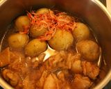 新じゃがと鶏の治部煮作り方6写真